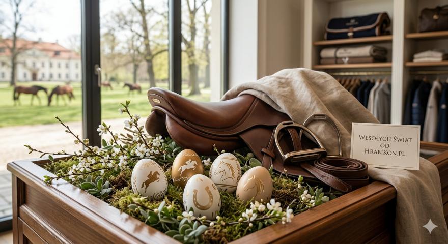 Wiosenny galop po zdrowie i spokój – Życzenia Wielkanocne od Hrabikon.pl - HRABIKON