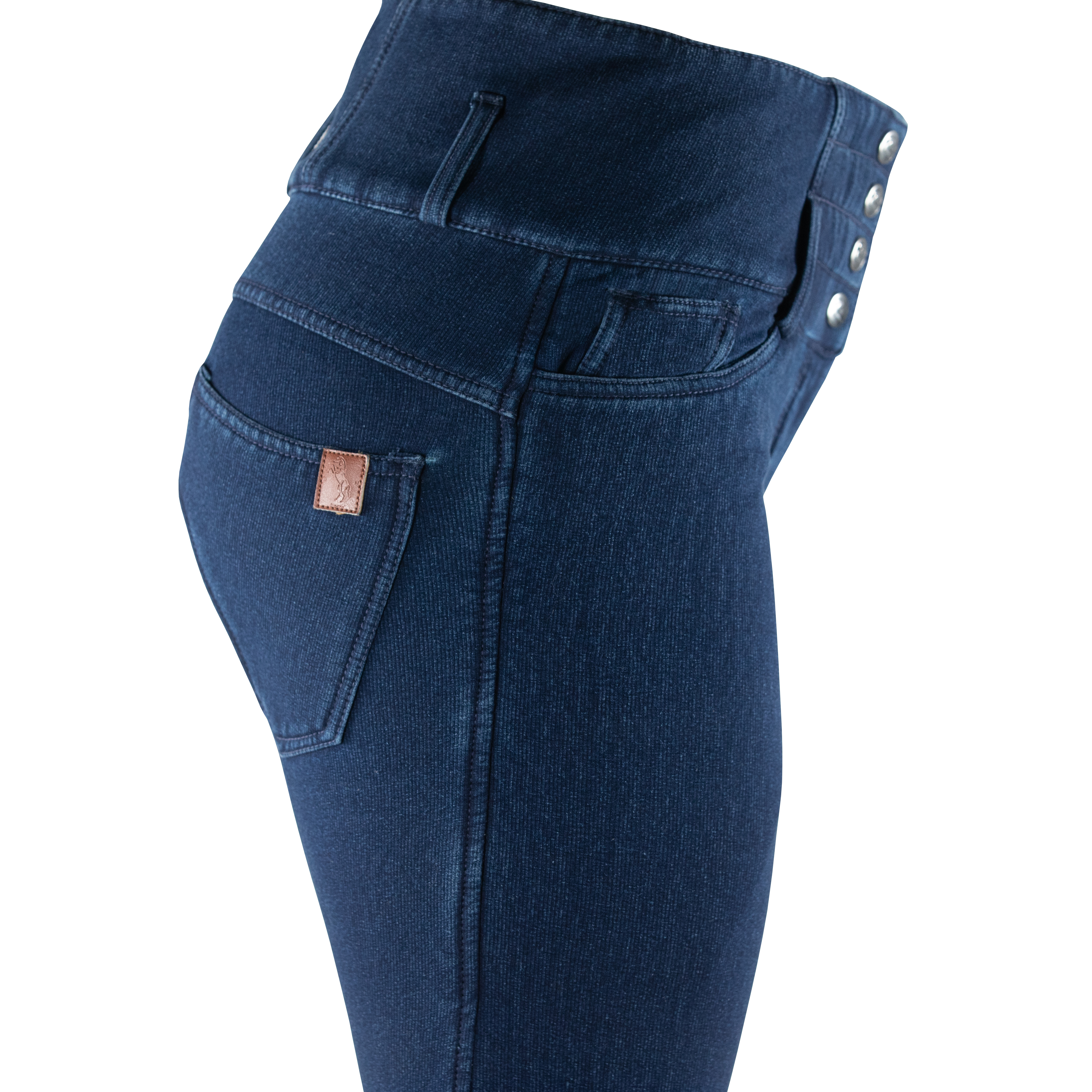 Bryczesy Horze Kasey jeans z polarową podszewką lej silikonowy Edycja Limitowana