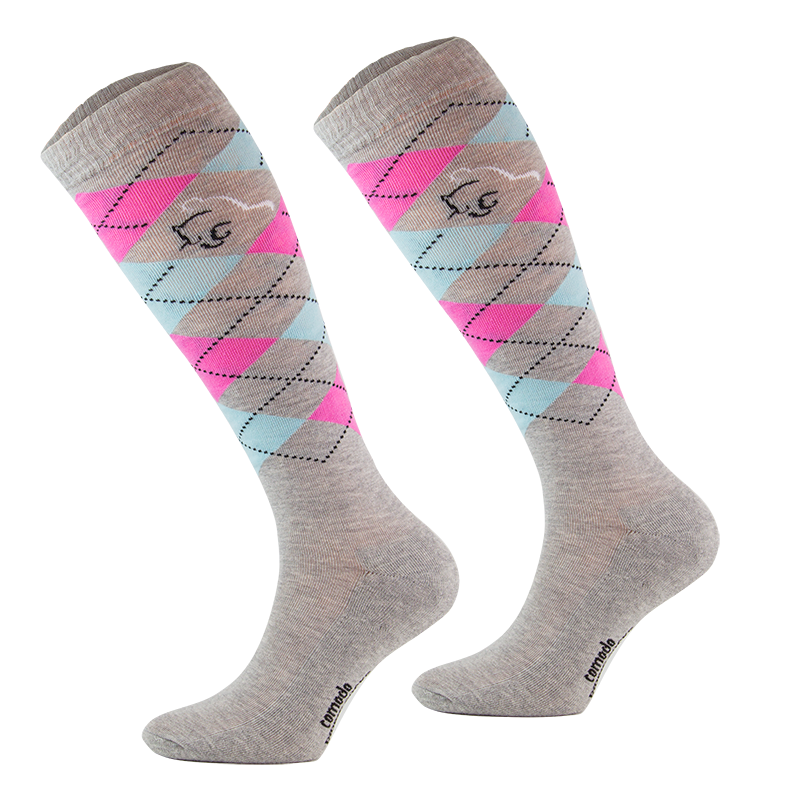 różowo-szaro-błękitne