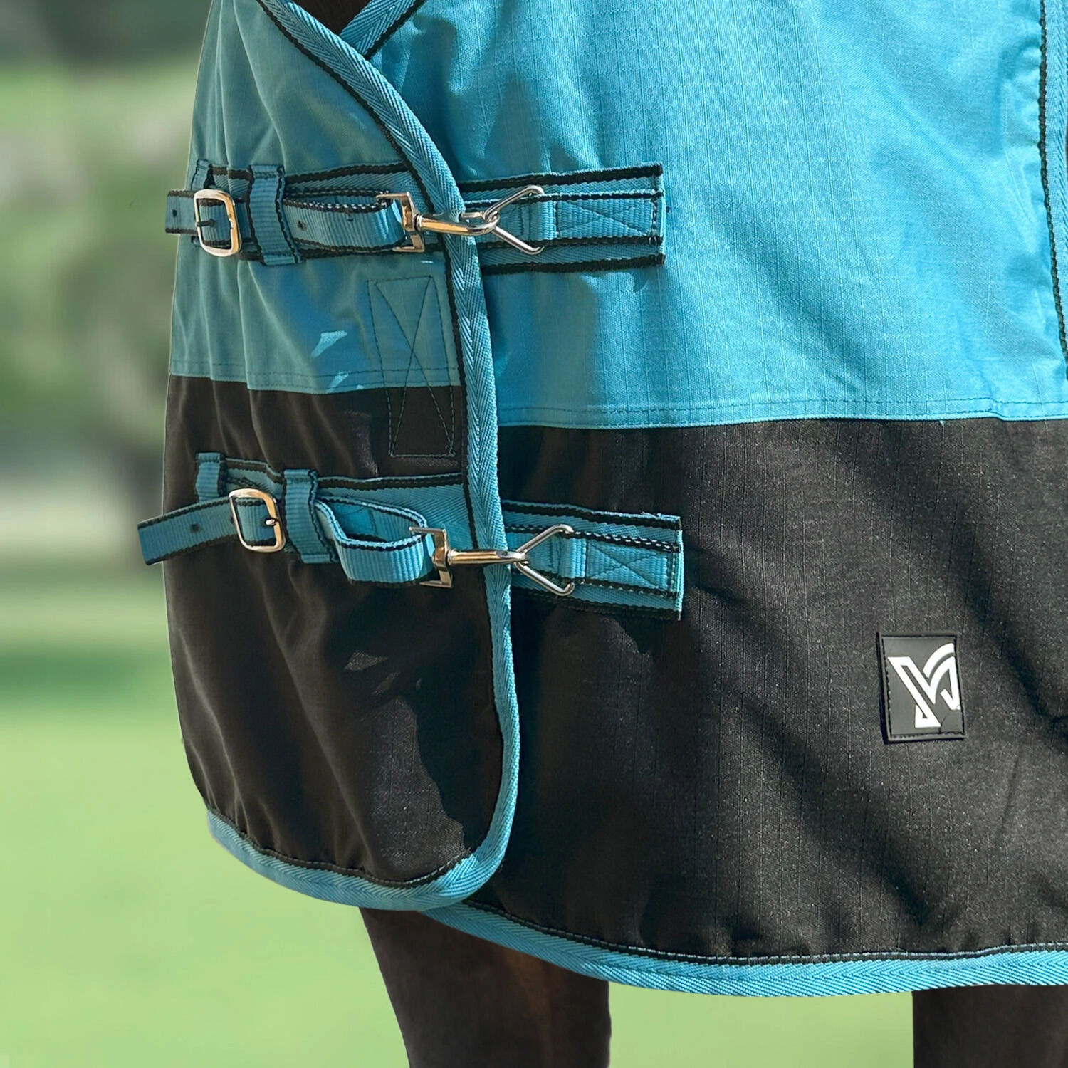 Derka przeciwdeszczowa York ESKIMO High Neck 100g padokowa - zdjęcie 5