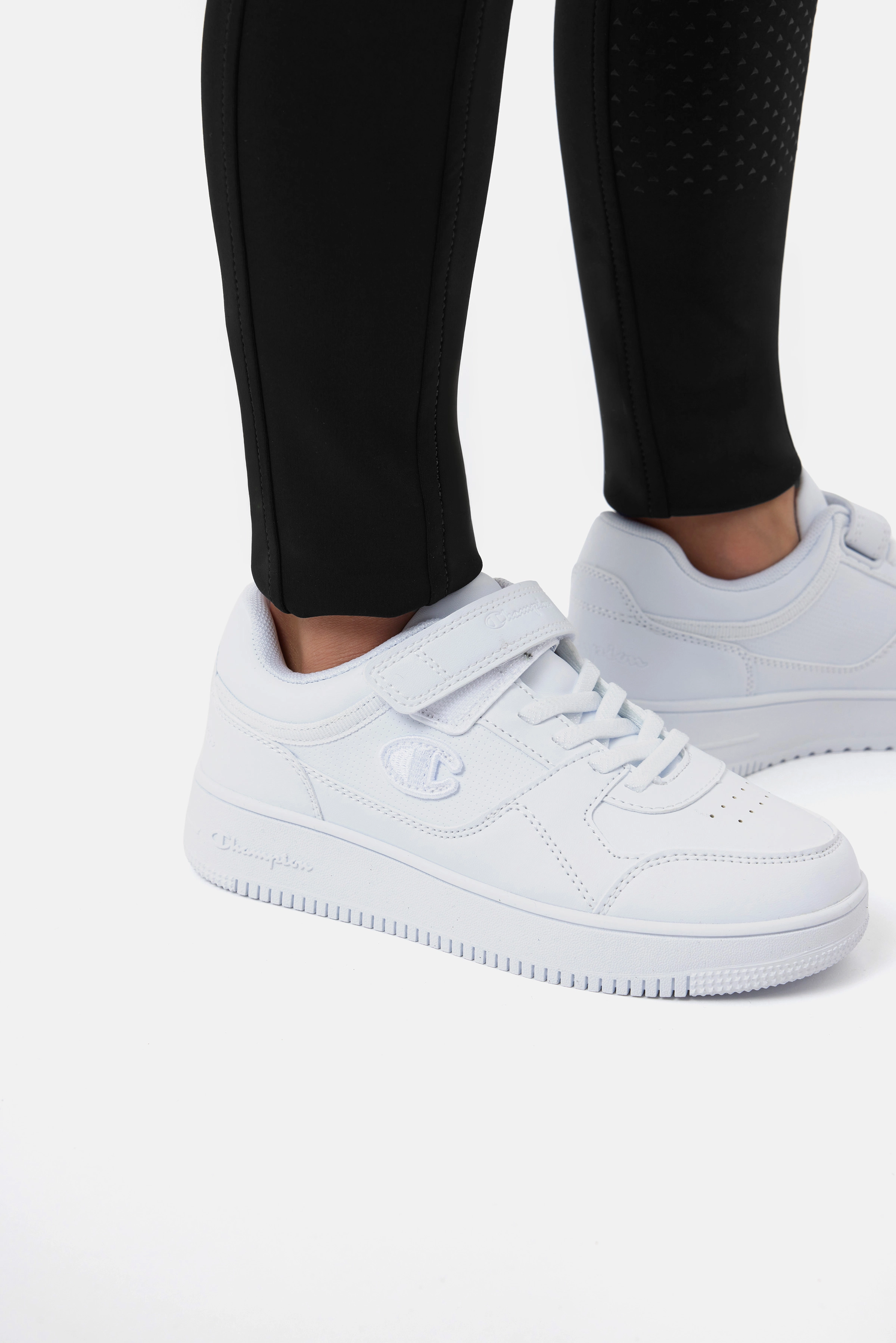 Bryczesy młodzieżowe Young Rider ANYA hybrydowe Horze pełny lej - zdjęcie 3