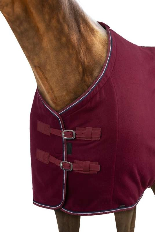 Derka polarowa KIEL Horze z pasami - zdjęcie 5