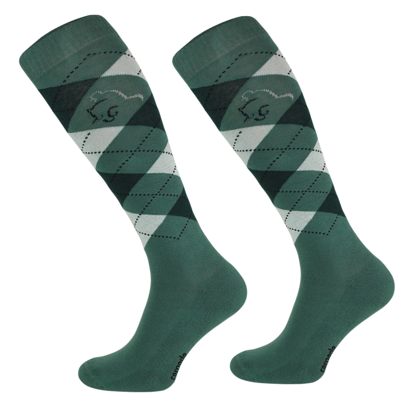 Podkolanówki jeździeckie COMODO romby - zdjęcie 14