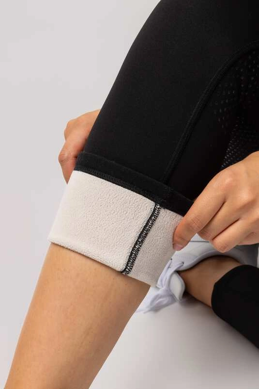 Legginsy zimowe jeździeckie GRETA Horze z kieszenią GRUBE - zdjęcie 8